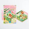 Cartoon Landscape Sticker Mini World DIY Pocket 3D Cabin Scene Stacking Pasting Christmas Birthday Gift for Kid Child