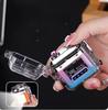 1PC New Transparent Shell Double Arc USB Electronic Lighter TYPE-C Fast ChargeLighting Plasma Lighter Electric Waterproo