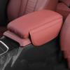 PU Leather Center Console Storage Luxury Style Armrest Pad Arm Rest Expander  Driving Comfort