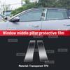 For MAZDA EZ-60 2026 EZ60 Car Navigation Screen Film Gearbox Protective Sticker Anti-scratch TPU Interior Accessories