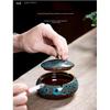 Ashtray creative personality trend anti-fly ash ins wind home living room atmospheric ash with cover cute girl