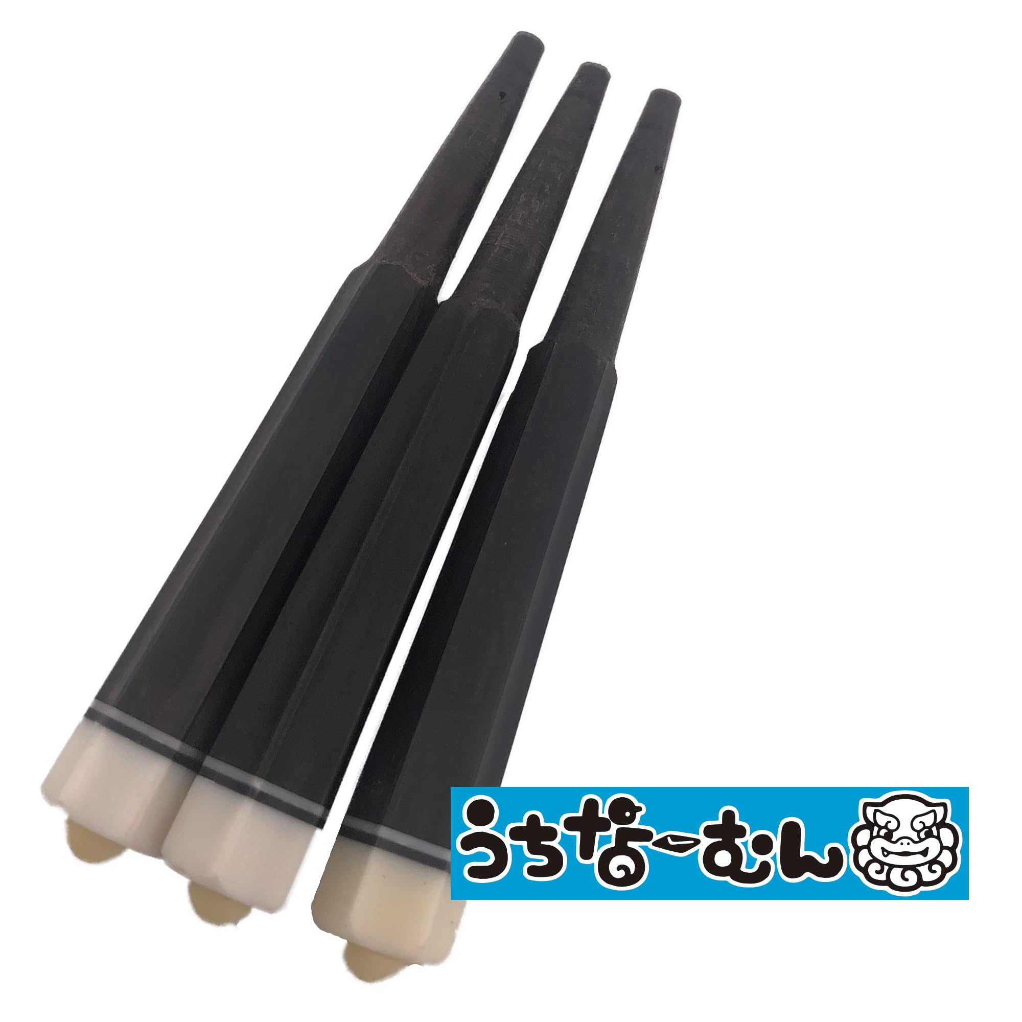 

Набор из 3 предварительно пробитых восьмиугольных струн каракуи из черного дерева для сансина + Окинавские наклейки