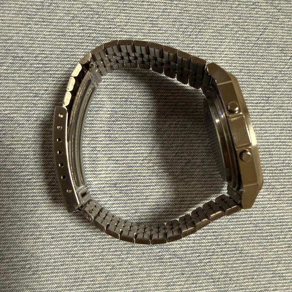 Used 80s CASIO W-34 Vintage Casio Digital Watch