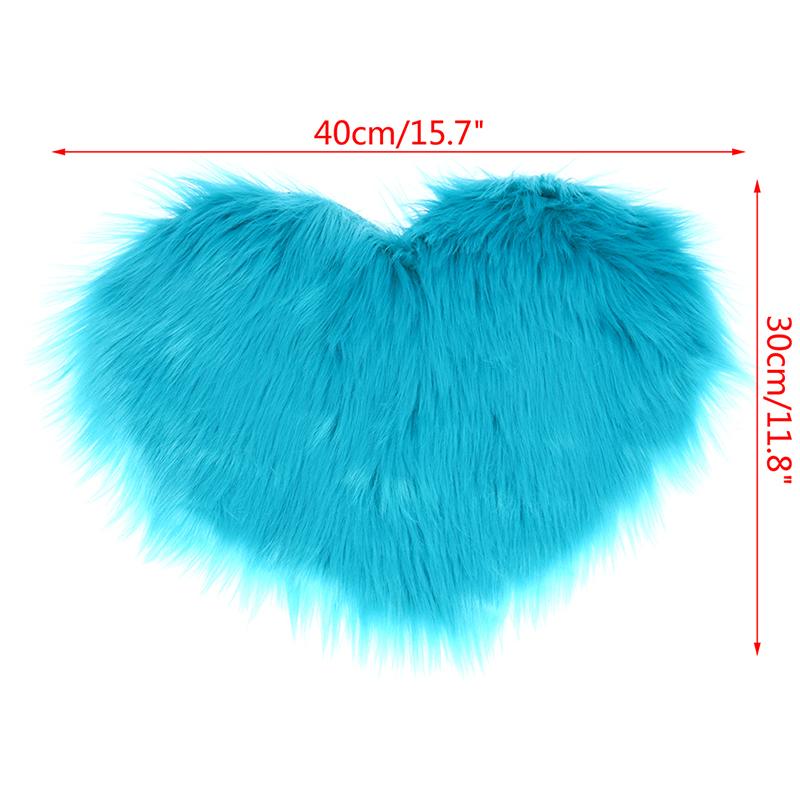 Heart Shape Hand Rest Nail Cushion Nail Art Photo Background Fluffy Table Pad