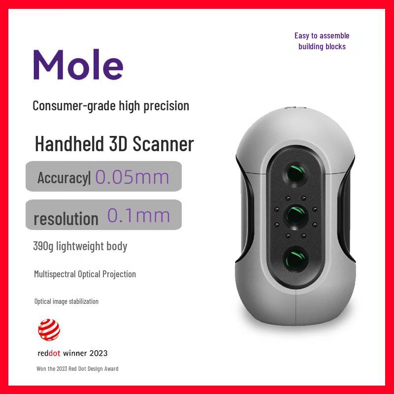 Jimu Yida Mole High-Precision Handheld 3D Scanner