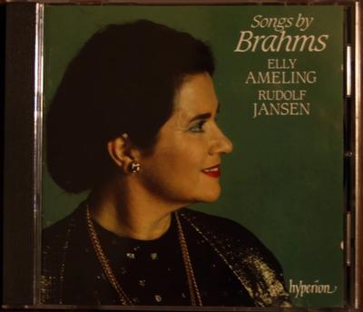 CD BRAHMS, AMELING; JANSEN - Elly Ameling Sings Brahms  CDA66444 Japan Classical Used