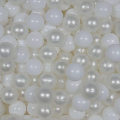 Play Balls Ø7Cm 25Pcs White, Pearlescent