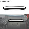 Dash Co-pilot Handle Cover Trim Decor Bezels For Jeep Wrangler JK JKU 2011-17