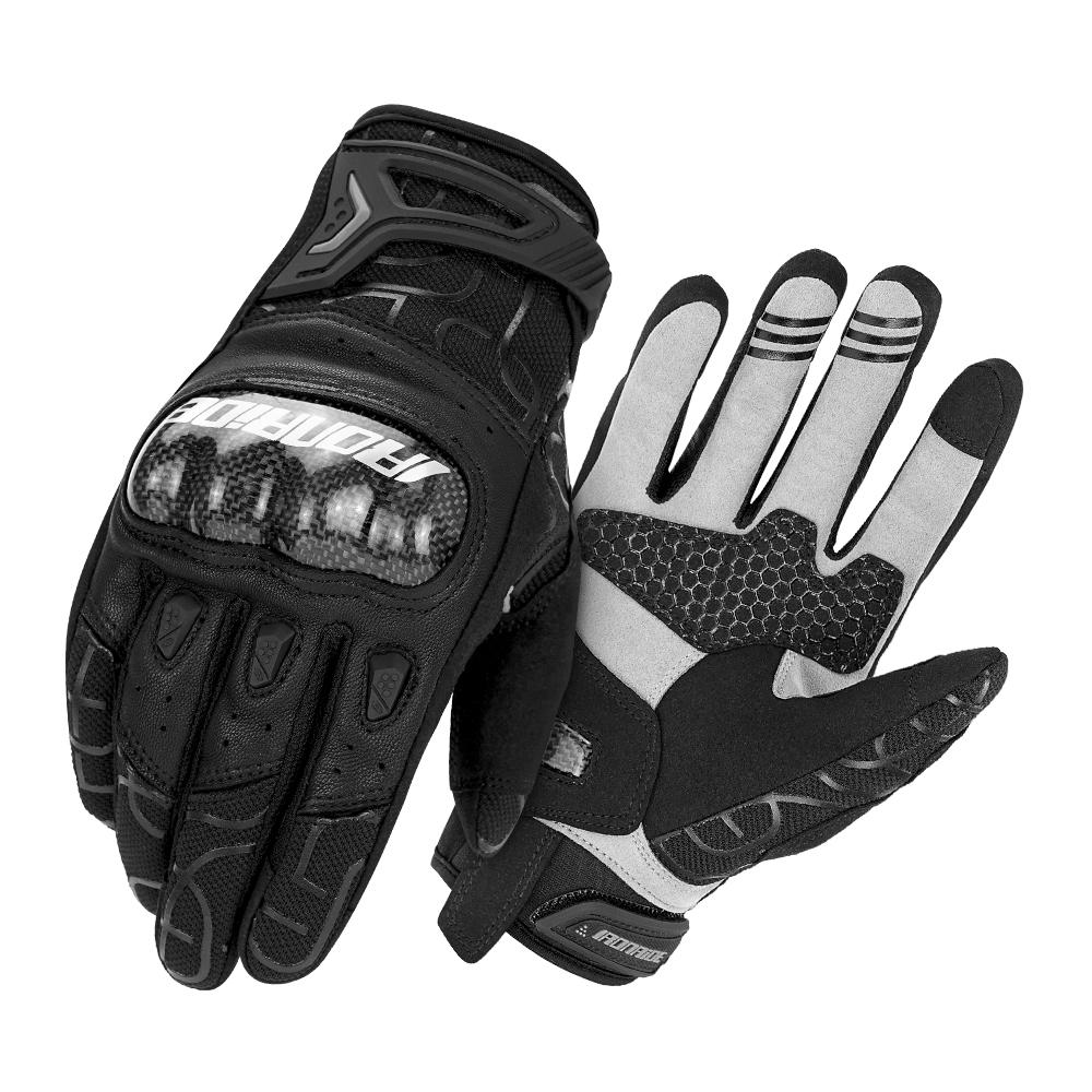 Motorcycle Gloves Summer Breathable Anti Slip Off-road Motorcycle Gloves Motorcycle Racing Riding Touch Screen Protective Gloves