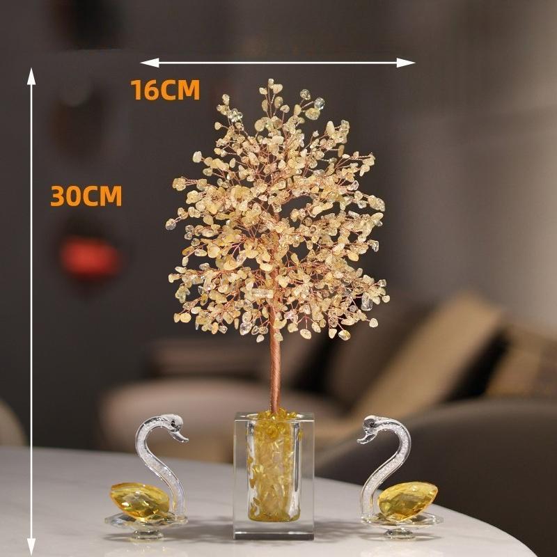 Amethyst Crystal Tree Crystals Healing Stones Reiki Natural Crystal Base Copper Wire Tree Life Spiritual Meditation Energy Room Office Desk Decor Gift