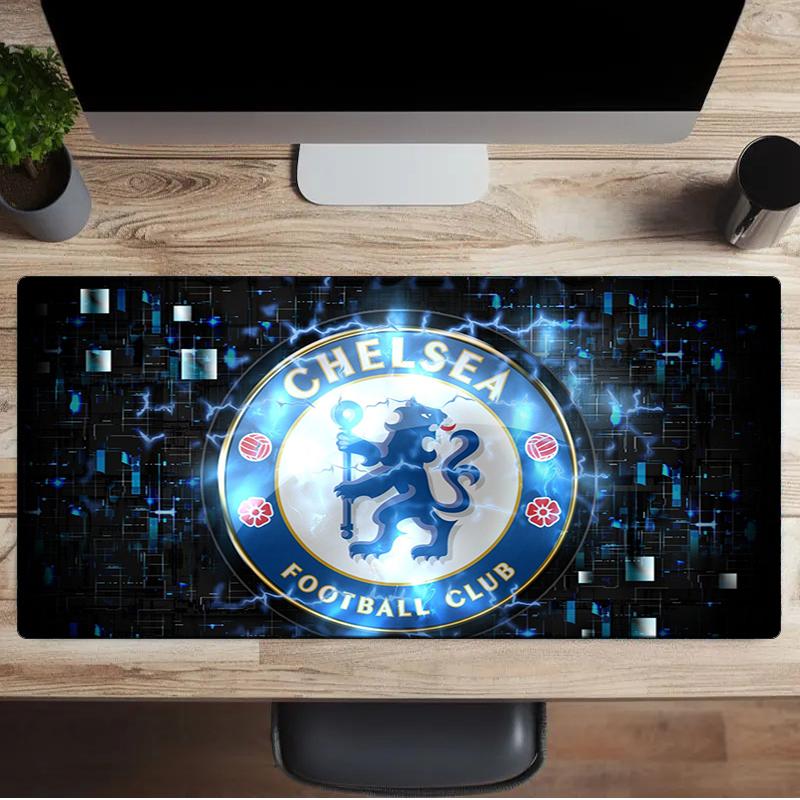 Blue Chelsea Football Club Logo Mouse pad, Gaming Mouse Pad, keyboard pad, Desk Decor for computer notebook Fan Gift Birthday Gift