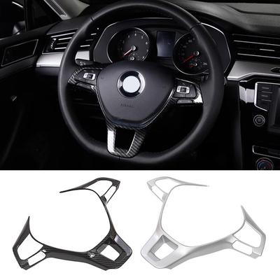 ABS Car Steering Wheel Control Panel Switch Cover Sequins Trim for Volkswagen VW Golf 7 MK7 MK7.5 2013-2019 Accessories