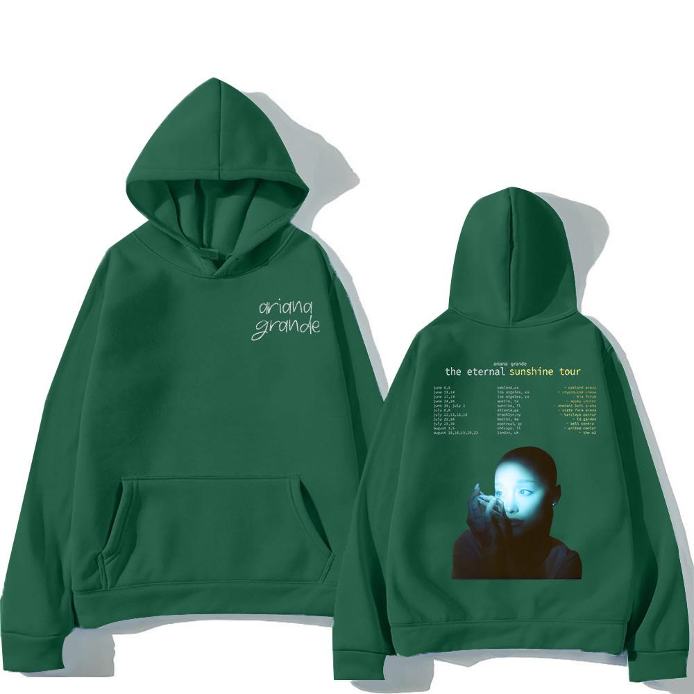 Ariana Grande Eternal Sunshine Tour Hoodies Herren Damen Retro Ästhetik Mode Sweatshirt Lässiger Pullover Locker Trendige Streetwear