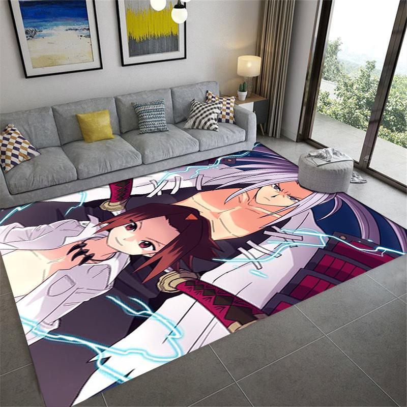 2025 New Shaman King Carpet Rug for Living Room Bedroom Home Sofa Decoration,Kids Play Non-slip Floor Mat154