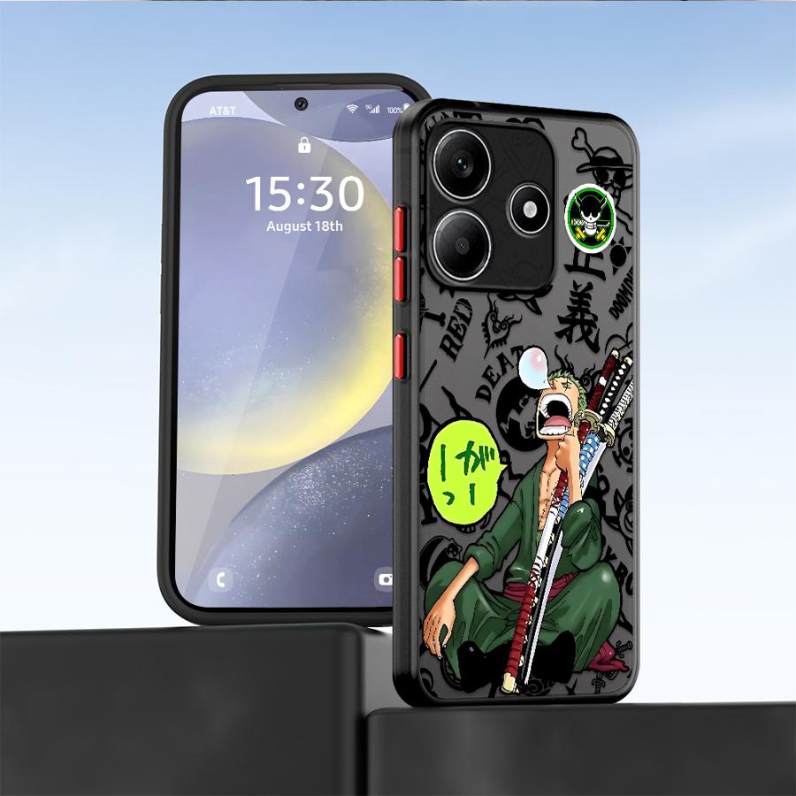 Funda Back Phone Cover Case for Xiaomi Redmi Note 14 14C A4 13 Pro Plus 9S 13C 10 11 12 One Pieces Anime