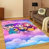 3D Demon Hunters Kpop Rumi Mira Zoey Music Carpet Rug for Bedroom Living Room Sofa Home Decor,Area Rug Non-slip Floor Mat Gift