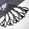 Ergonomic Tailor Scissors 8-12inch Leather Cutting Scissors Fabric Scissors  Craft Projects