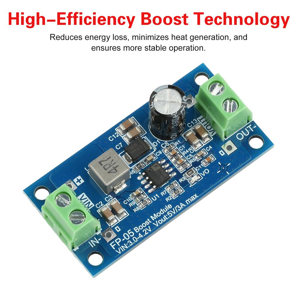 14VM0S MOSFET Boost Module DC-DC Step Up Converter Booster Power Supply Module 3V-10V To 5/12V Boost Converter Voltage regulator