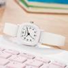 Fashion Silicone Strap Women Quartz Watch Simple Square Arabic Dial Ladies Wristwatches Girls Clock Student Daily Use