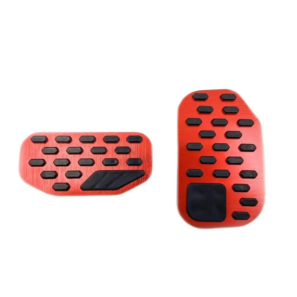 Car Foot Pedals For Ford F-Series F-150 Lobo P552 2015~2020 Stainless Steel Fuel Brake Rest Alloy Covers Parts Pads Accessories