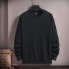 Solid Color Sweatshirt Round Neck Without Hood Men's Plus Size Plus Fat T-shirt Fat Guy Simple Casual 4XL-10XL