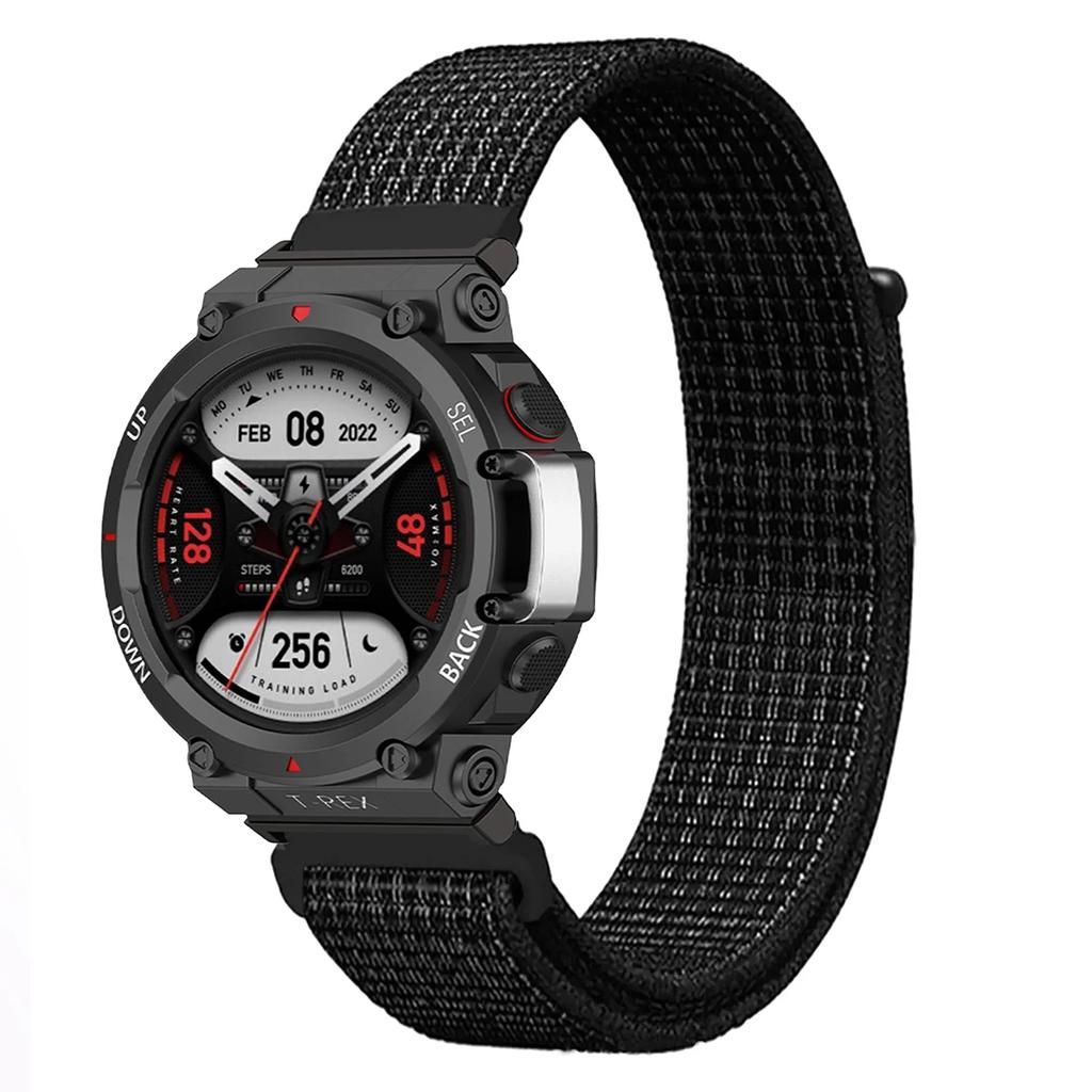 Nylon Loop Strap For Huami Amazfit T-REX 3/2 Smart Watch Band Women Men Bracelet For Amazfit T-Rex/T-Rex Pro Wristband Correa