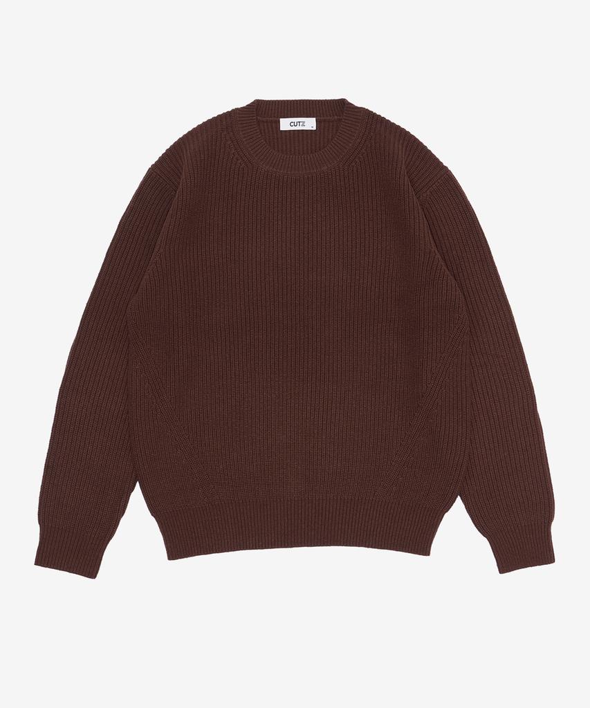 CUTZ Essential Ribbed Crewneck Knit - 10 Colors (Type B)