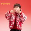 Balabala Kids' Winter Plush Padded Jacket