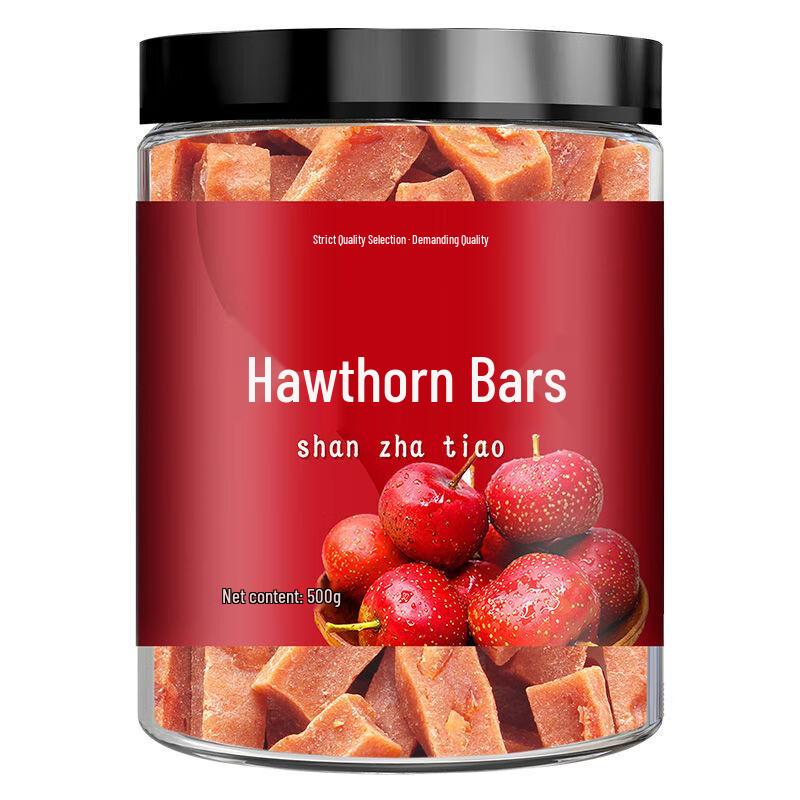 Jingqianqiu Hawthorn Strips 500g