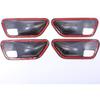 Carbon Fiber ABS Plastic Interior Door Handle Bowl Cover Trim For BMW 3 4 Series f30 f32 f35 316i 318i 320li 2013-2018