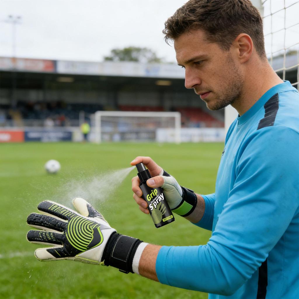 55ml Anti-Slip Glove Glue Spray Sticky Enhancer Training Grip for Football Soccer Volleyball Baseball Boxing Golf Kids Youth