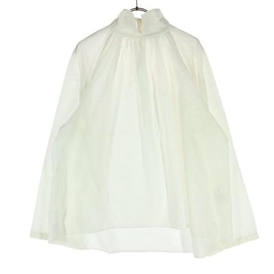 Mizuiro Ind Long Sleeve Pullover Blouse White Women Used