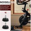 for Peloton Exercise Bike Non-Slip Fixed Support Pads Bicycle Rubber Swivel Foot Pads Upgraded Stainless Steel 3/8 Inch Leveling Screws Non-Slip