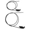 2pcs Sunroof Glass Cable FL3Z16502C22 Wearproof Sunroof Cable Replacement for F 450 2017 2019