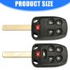 Cost Effective Key Fob Cases Offering Scratch Resistance Keyless Entry Shell Simple Operate Designed for Automotive