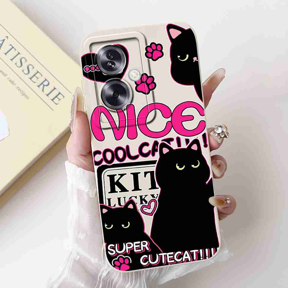 For Oppo A79 5G Case New Pattern Cover CPH2553 CPH2557 Soft Silicone Case For Oppo A 79 A79 Back Cover Bumper Housing