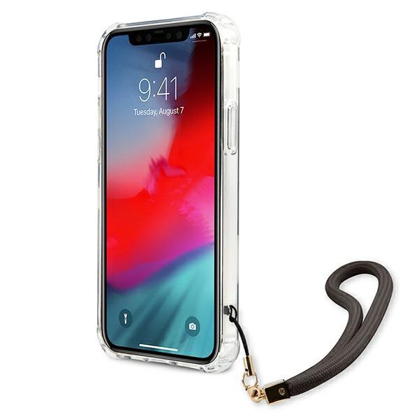 Guess Guhcp12Mksmagr Iphone 12/12 Pro 6,1 Szary/Grey Hardcase Marble Collection