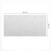 Elegant Decorative Desk Mat Brick Wall Retro 90X45 Cm