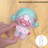 12 Zodiac Constellations Keychain Cute Kawaii Cartoon Stuffed Doll Fashion Bag Charms Phone Car Key Hanging Pendant Birthday Gifts