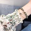 Natural Green Phantom Quartz Bracelet for Women - Treasure Bowl Thousand-layer Gauze Green Phantom Small Gift Niche Design