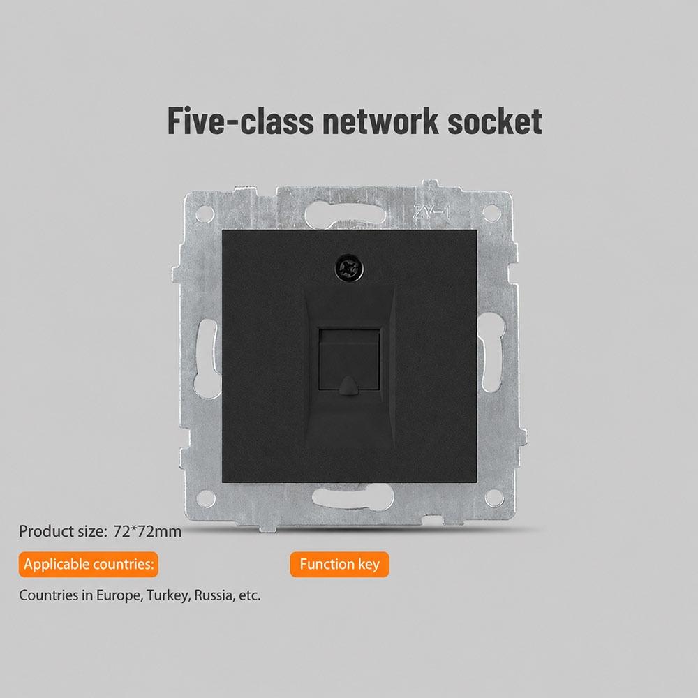 1Pcs Dual USB Fast Charge Modular Sockets And Switches