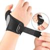 Adjustable Thumb Wrist Guard Thumb Support Wrist Brace Wrap Thumb Splint with Moldable Aluminum Plate Support for Sports