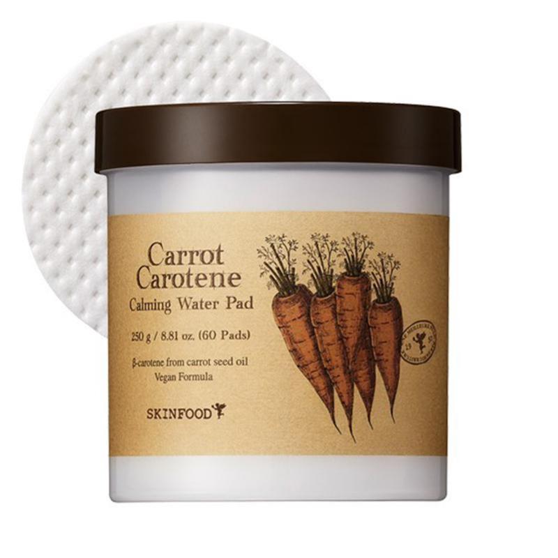 Skinfood Carrot Carotene Calming Water Pad 60EA