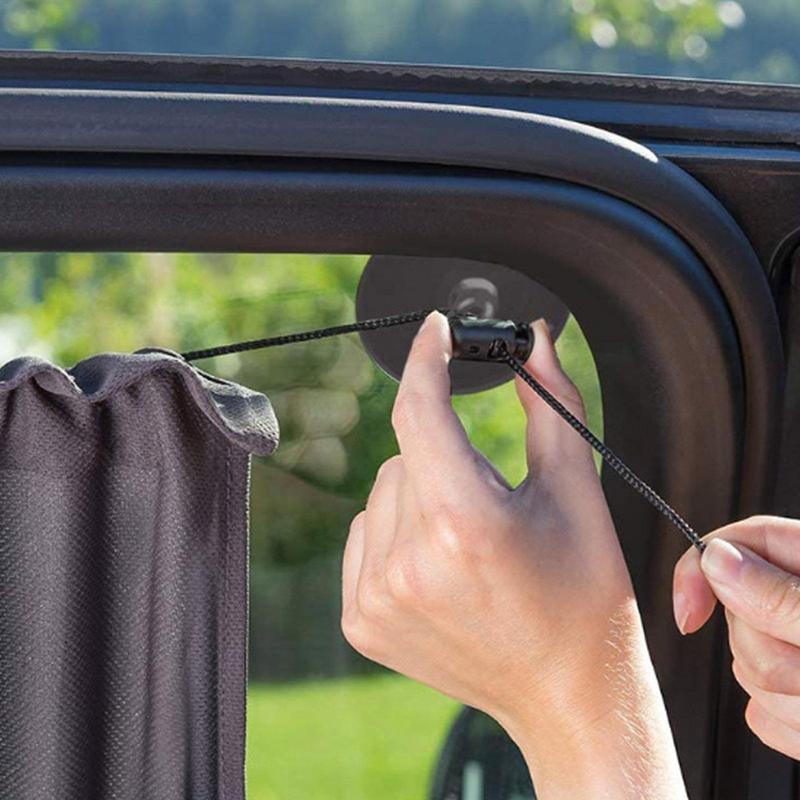 Auto-Sonnenschutz Seitenfenster 2 Stück Auto UV-Schutz Abdeckung Fahrzeugfenster Sichtschutz für Limousinen LKW SUVs Wohnmobile Roadtrips