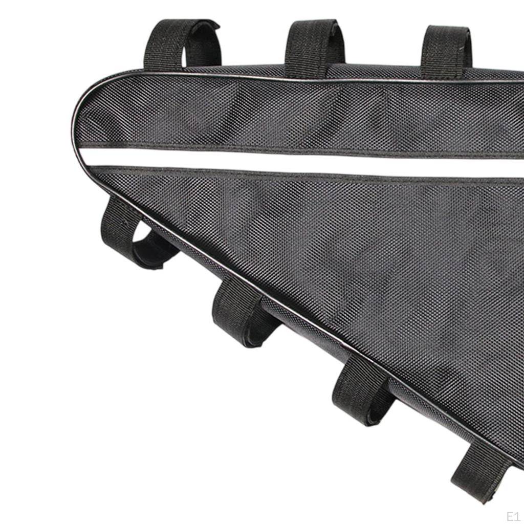 Bike Frame Storage Bag Bicycle Triangle Top Tube Back Portable Repair Tool Suitcase for Cycling