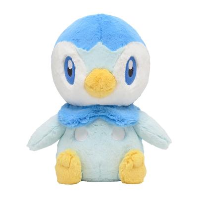 Pokemon Center Original Blød Kæle Plys Piplup 34 x 29 x 22 x B x (H D cm)