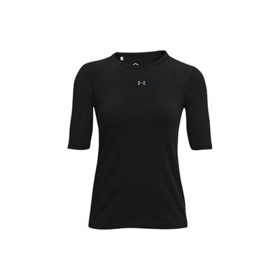 Solid Color Training Sports T-Shirt Women Tops Black 1360850-001