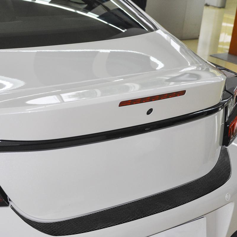 Real Carbon Fiber Car Accessories Trunk Strip Cover Soft Sticker For Subaru BRZ/ For Toyota GR86    2024 2025