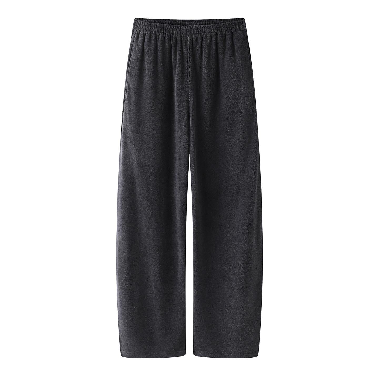 

2026 Spring Women s Elastic Waist Casual Straight-Leg Pants 5Q2E15240 & Jacket 5Q2414000 S