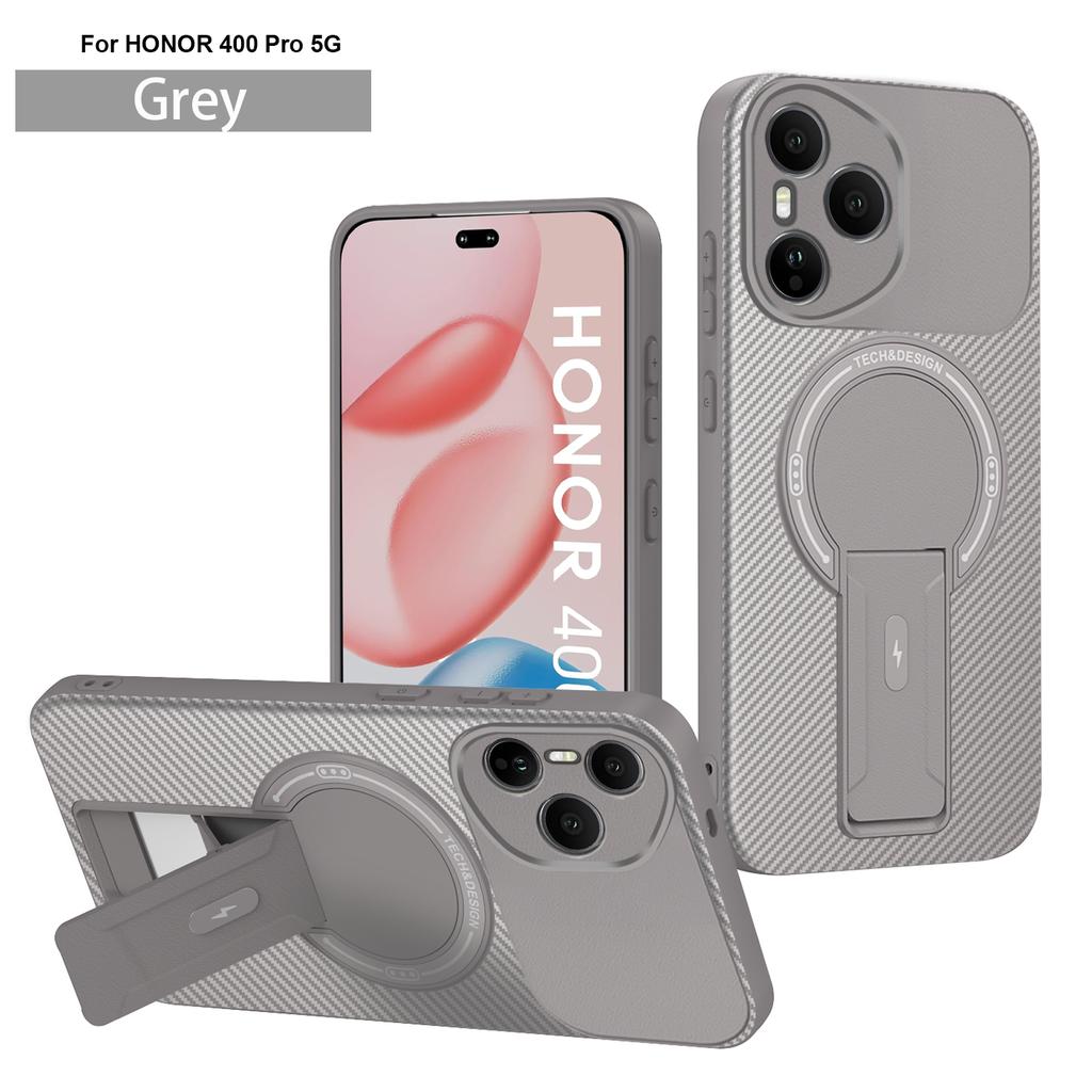 Für Honor 400 Pro Unsichtbare Ständerhülle für Honor 400 Lite Magic7 Lite X9C X6C Magnetische Harte Sturzsichere Hülle